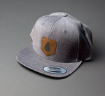 Load image into Gallery viewer, Oil Drop- Adult Flat Brim Snapback
