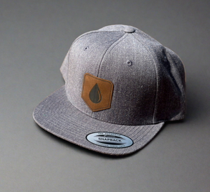 Oil Drop- Adult Flat Brim Snapback