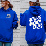 Load image into Gallery viewer, ADULT Hawks Hockey Club/Back with Logo/Front
