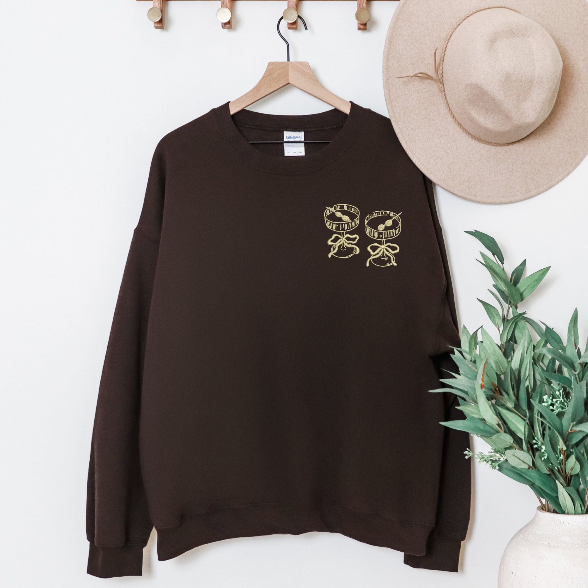 Holiday Cocktails- Embroidered!