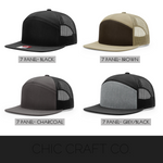 Load image into Gallery viewer, MAMMOTHS Adult 7 Panel Mesh Snapbacks- 11 designs!
