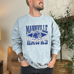 Load image into Gallery viewer, ADULT Mannville Hawks Graphic
