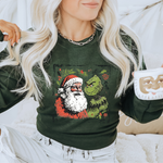 Load image into Gallery viewer, Retro Santa &amp; Grinch
