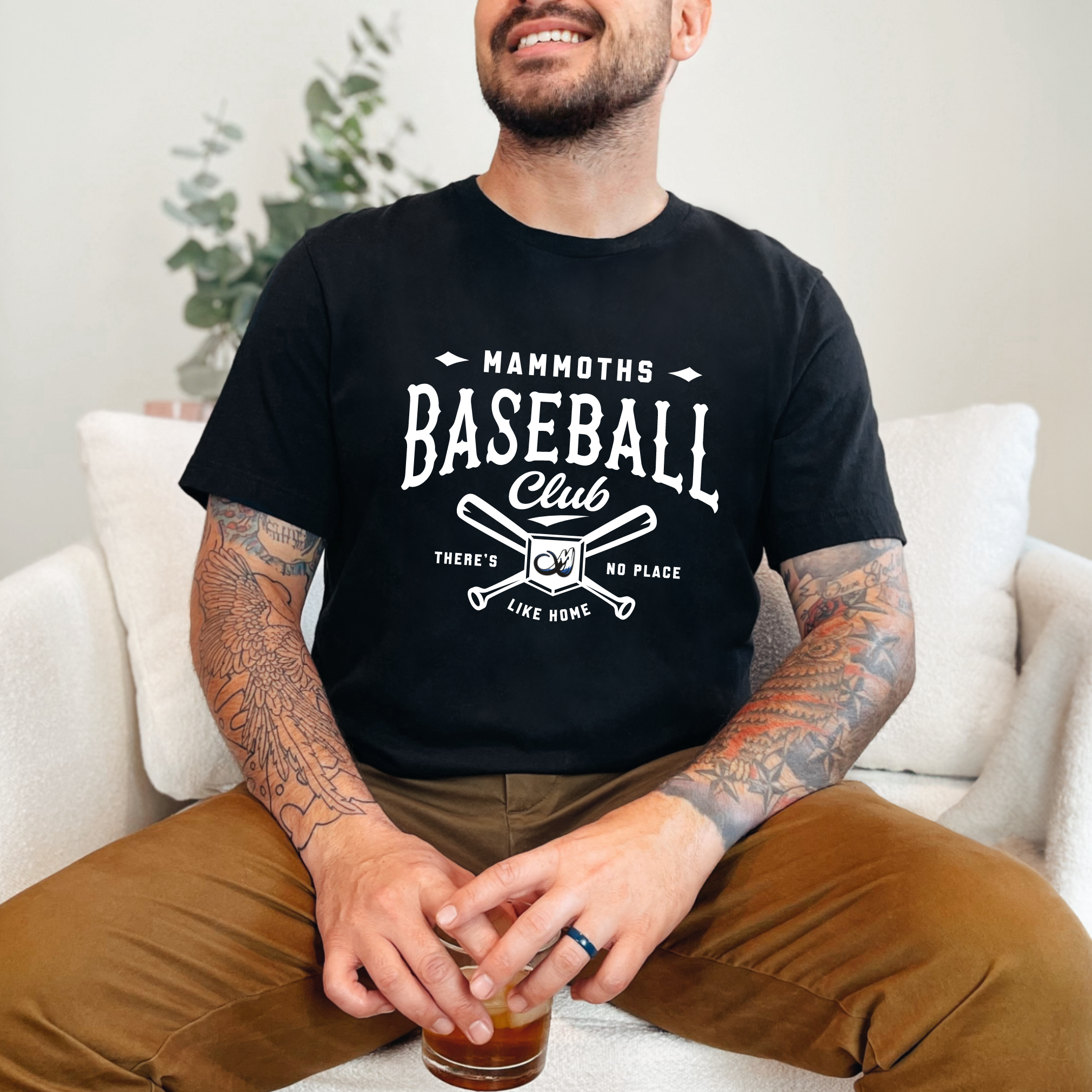 ADULT Mammoths Baseball Club Tee