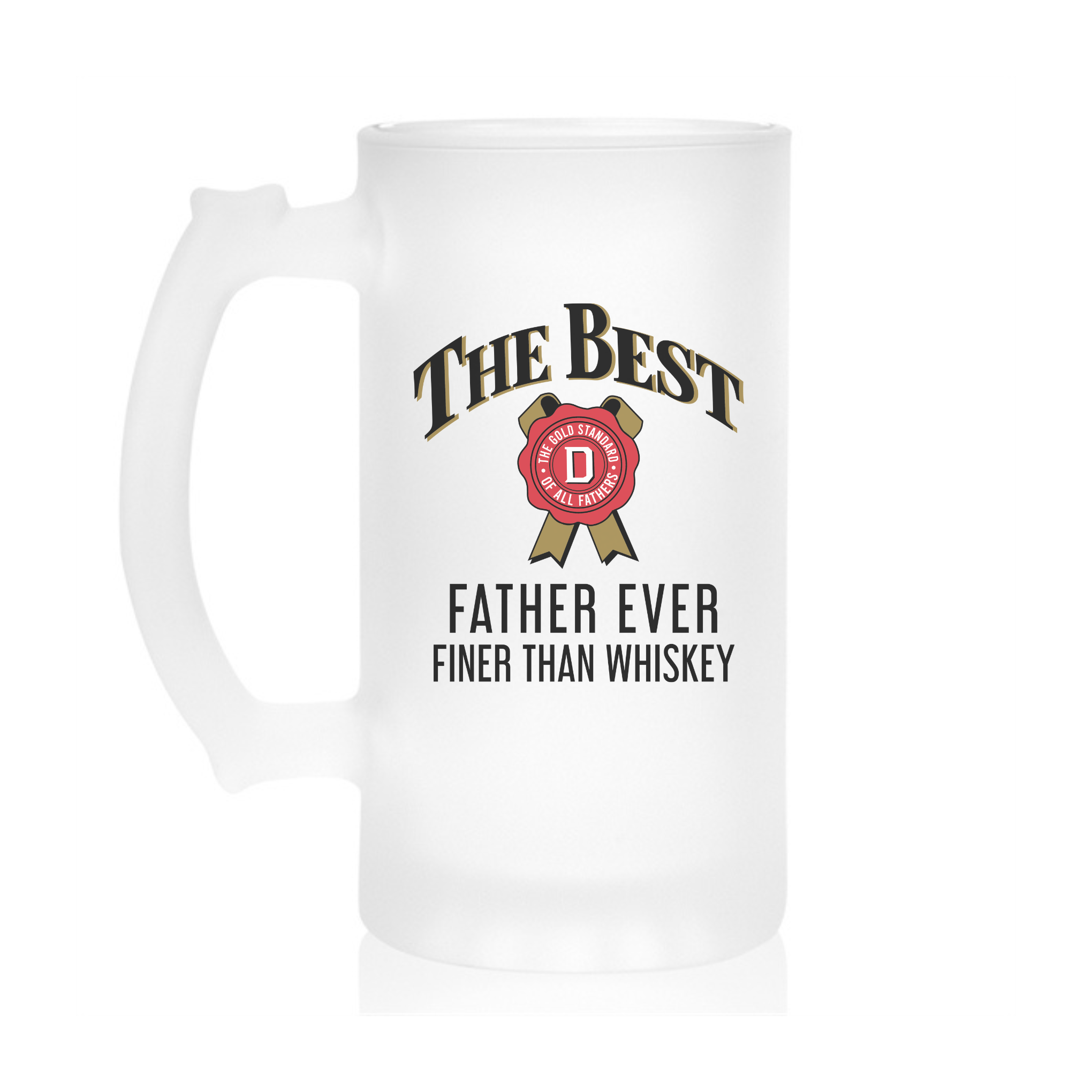 Dad Frosted Beer Mug - 11 designs + 2 styles!!
