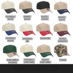 Load image into Gallery viewer, Five-Panel OTTO Snapback- Leather Patch
