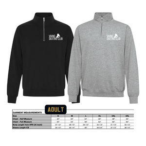 Adult Logo 1/4 Zip Sweatshirt