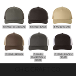 Load image into Gallery viewer, HAWKS Adult 5 Panel Trucker Snapbacks- 6 designs!
