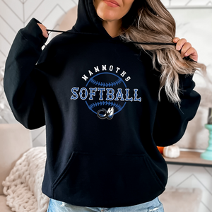 ADULT Mammoths Softball Hoodie