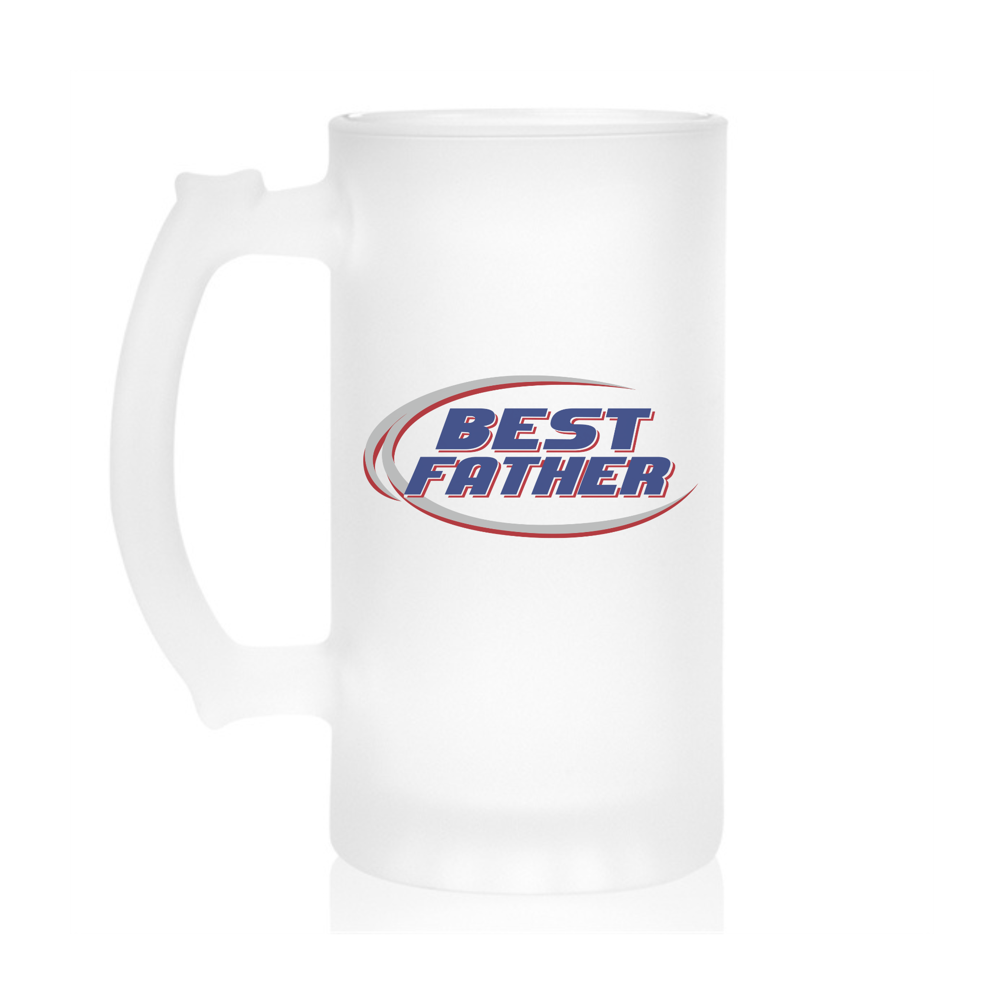 Dad Frosted Beer Mug - 11 designs + 2 styles!!