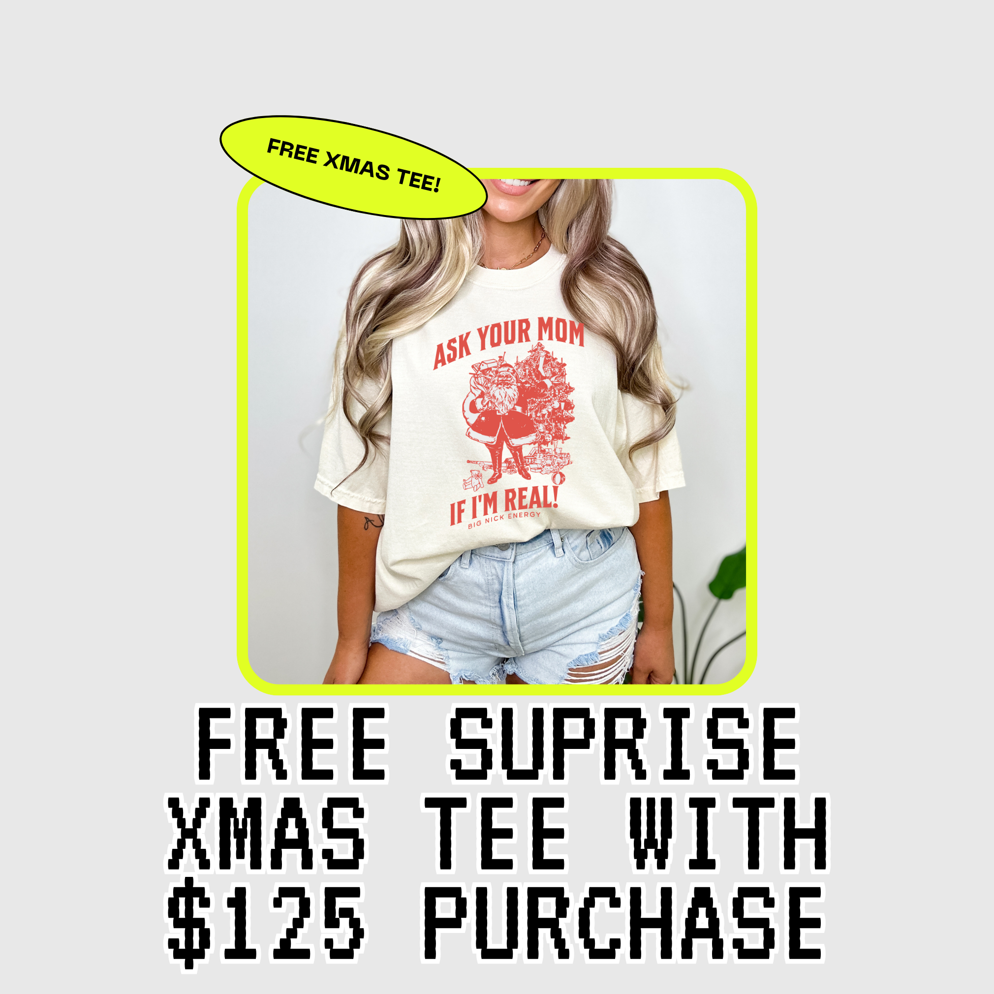 FREE XMAS TEE!