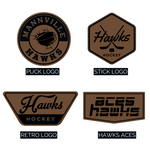 Load image into Gallery viewer, HAWKS Adult 7 Panel Mesh Snapbacks- 4 designs!
