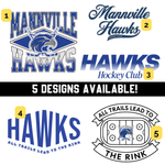 Load image into Gallery viewer, HAWKS Drinkware - 5 designs + 14 drinkware styles to choose from!
