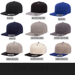 Load image into Gallery viewer, MAMMOTHS Adult Flat Brim Snapback- 11 designs!
