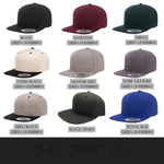 Load image into Gallery viewer, HAWKS Adult Flat Brim Snapback- 6 designs!

