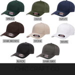 Load image into Gallery viewer, HAWKS Adult Curved Brim Flexfit- 4 designs!
