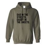 Load image into Gallery viewer, Dad In The Streets Hoodie-last one! Large
