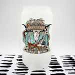 Load image into Gallery viewer, Last Night Frosted Glass Tumbler
