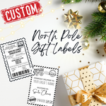 Load image into Gallery viewer, CUSTOM North Pole Gift Labels!

