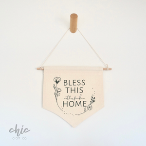 Bless This MF Home Hanging Sign - LAST ONE!